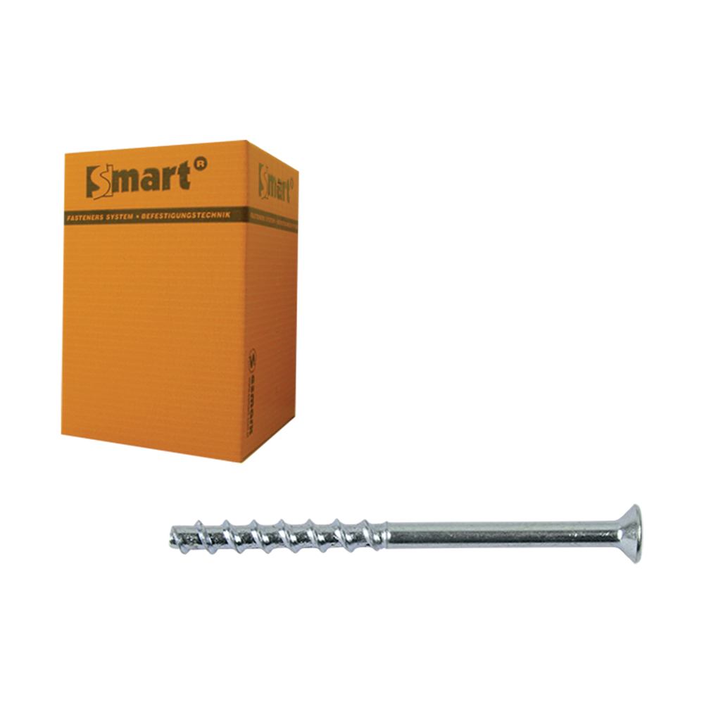 pgb-Europe SMART | Betonschroef S-BSV 5x5x40 Zn | 100 st SM0BSV0010500403