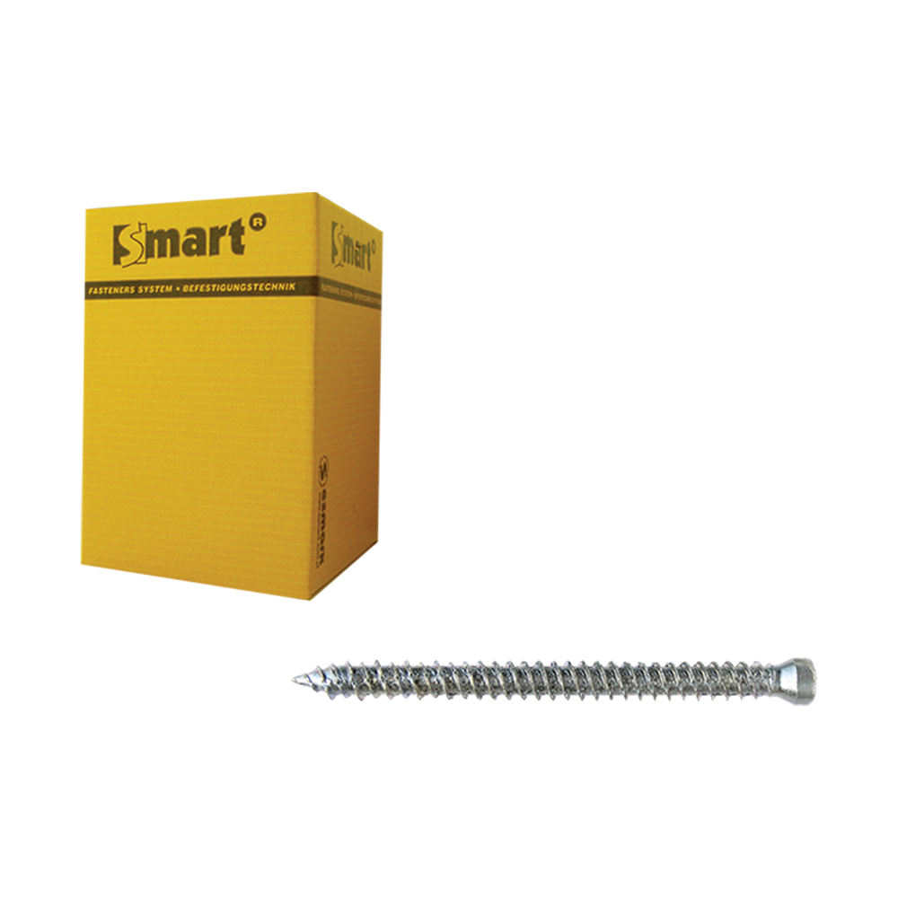 pgb-Europe SMART | Kozijnschroef CK-T30 Ø 7,50x142 Zn | 100 st SM0WSC0010751423