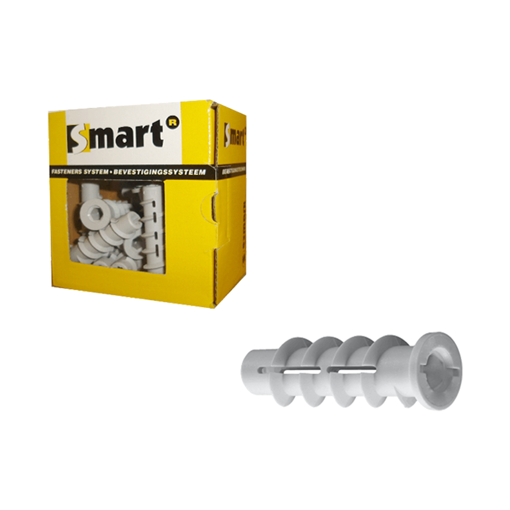 pgb-Europe SMART | Cellenbetonplug M8x60 NYLON | 20 st SM0CBPN00080060E