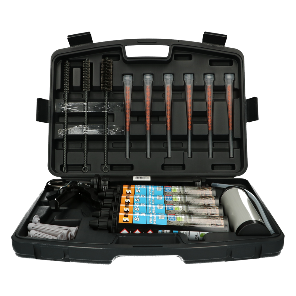 pgb-Europe SMART | Koffer met chemische mortel S-IRV 300ml | 4 st SM0IRV300SET01BE