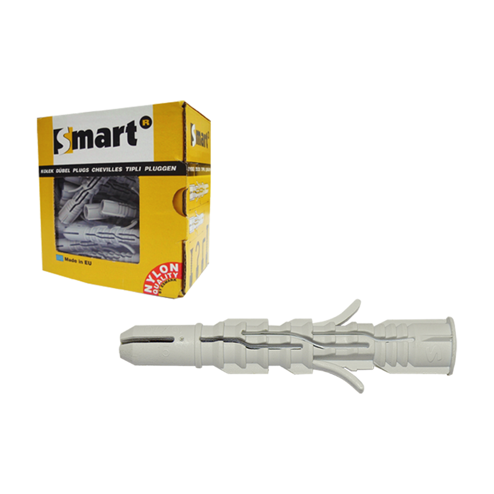 pgb-Europe SMART | Sterke nylon multifunc. plug SMART Ø 6x50 | 100 st - SM0LBPN00060050E