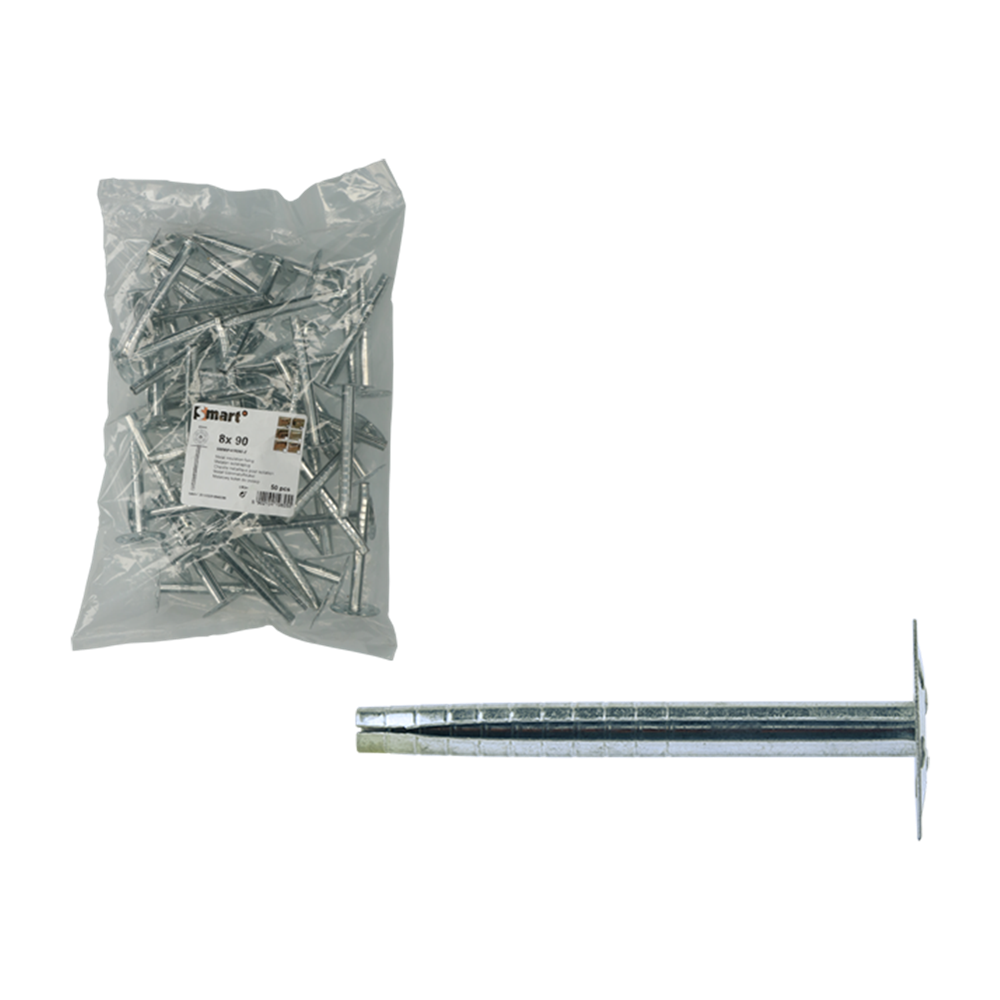 pgb-Europe SMART | Metalen isolatieplug SMART Ø 8x110 Zn | 50 st SM0MIP0010801104