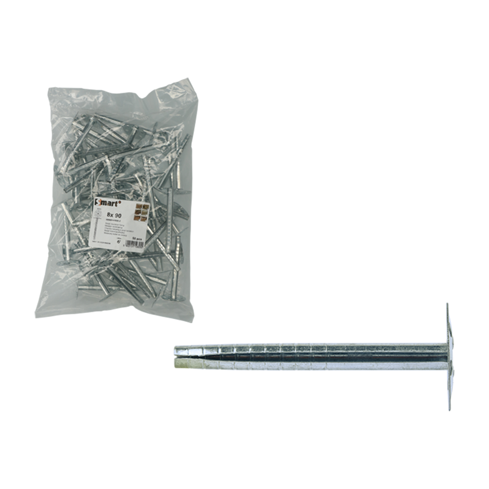 pgb-Europe SMART | Metalen isolatieplug SMART Ø 8x300 Zn | 50 st SM0MIP0010803004