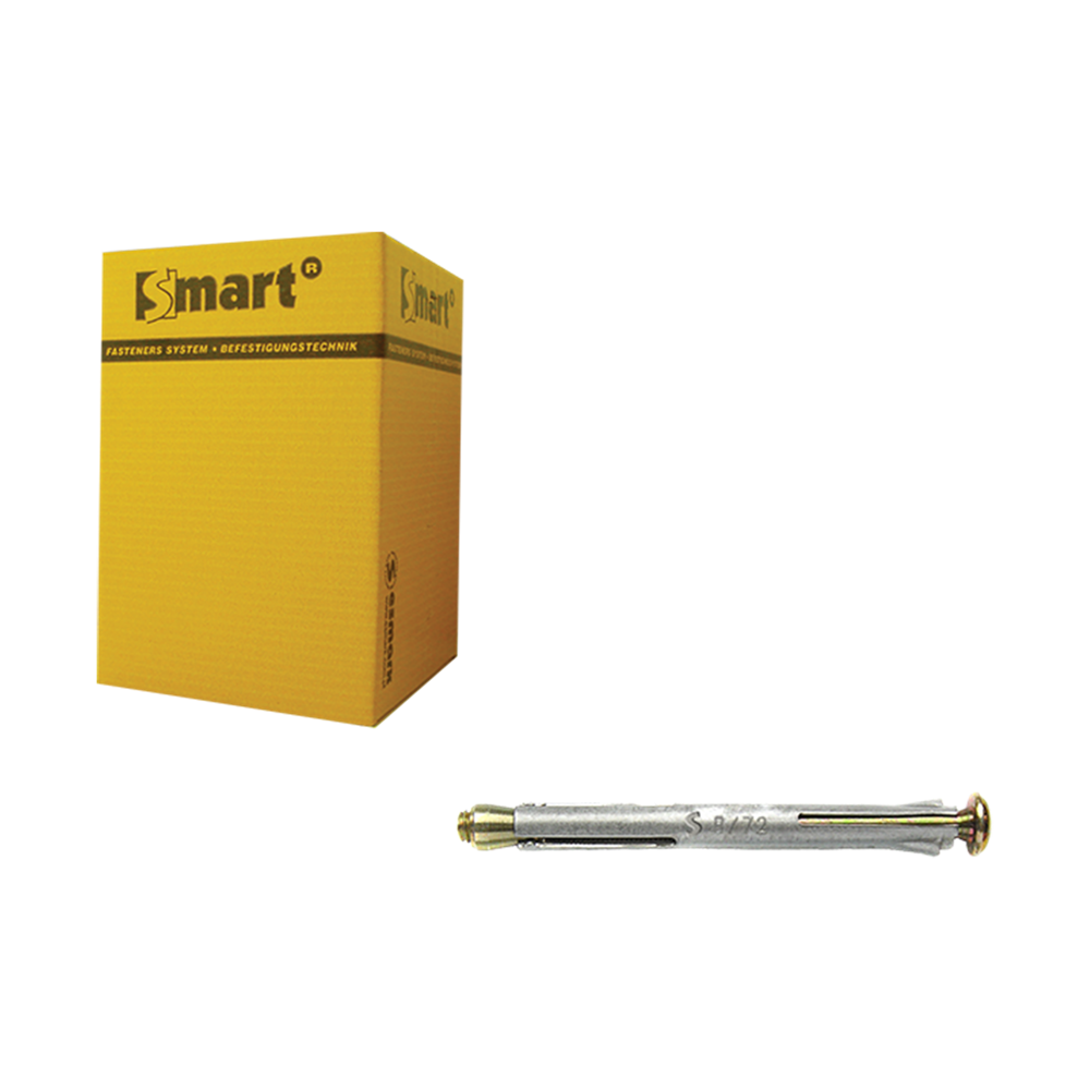 pgb-Europe SMART | Met. kozijnplug pan head M 8x72 Zn SM0MKP0010800753