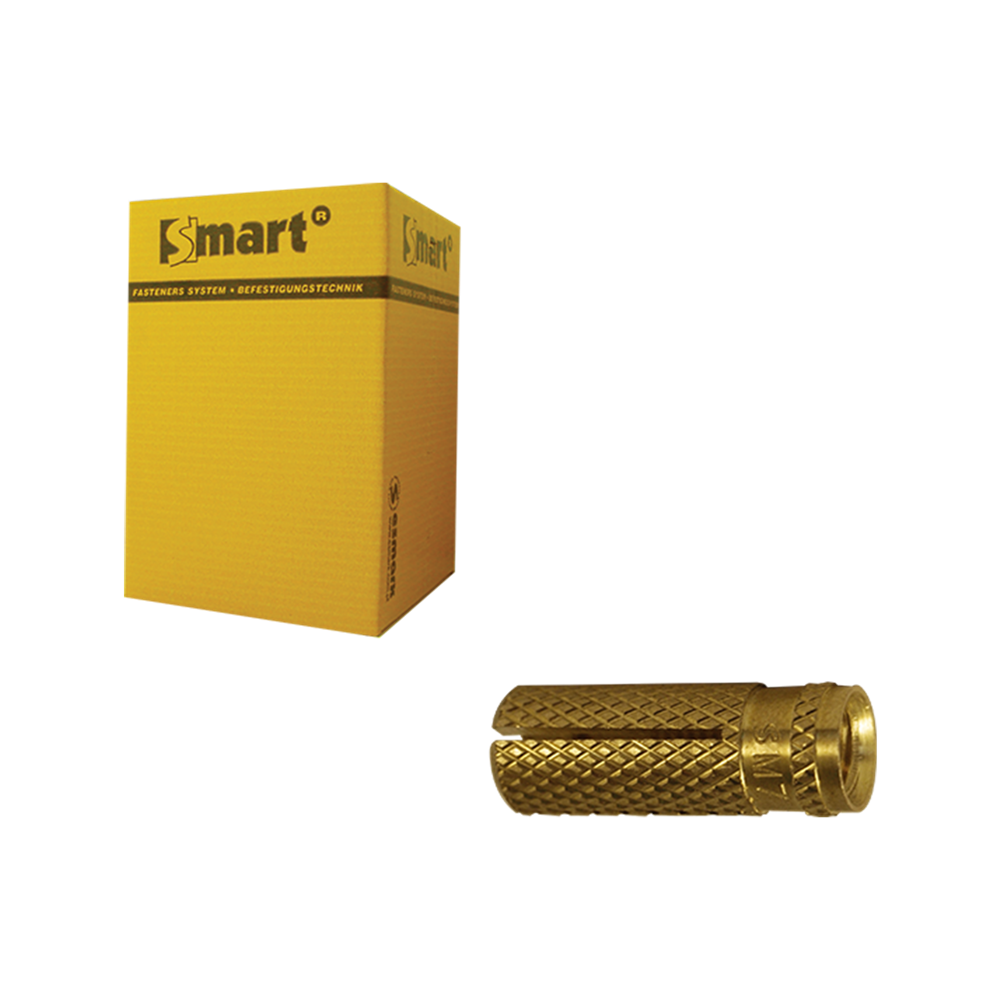 pgb-Europe SMART | Messing plug SMART M12x39 | 100 st SM0MSPMS01200403
