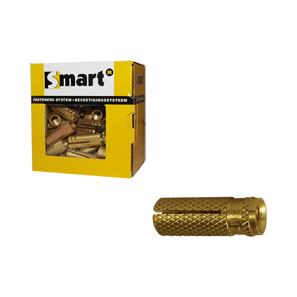pgb-Europe SMART | Messing plug SMART M5x20 | 200 st SM0MSPMS0050020E