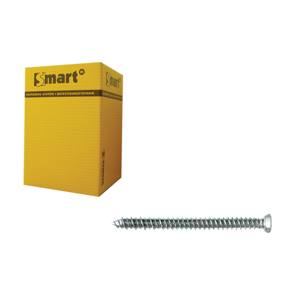 pgb-Europe SMART | Kozijnschroef VZK-T30 Ø 7,50x92 Zn | 100 st SM0WSF0010750923