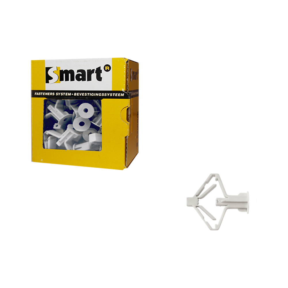 pgb-Europe SMART | Nylon hollewandplug Ø 8x40 | 25 st SM0PCAN00080040E
