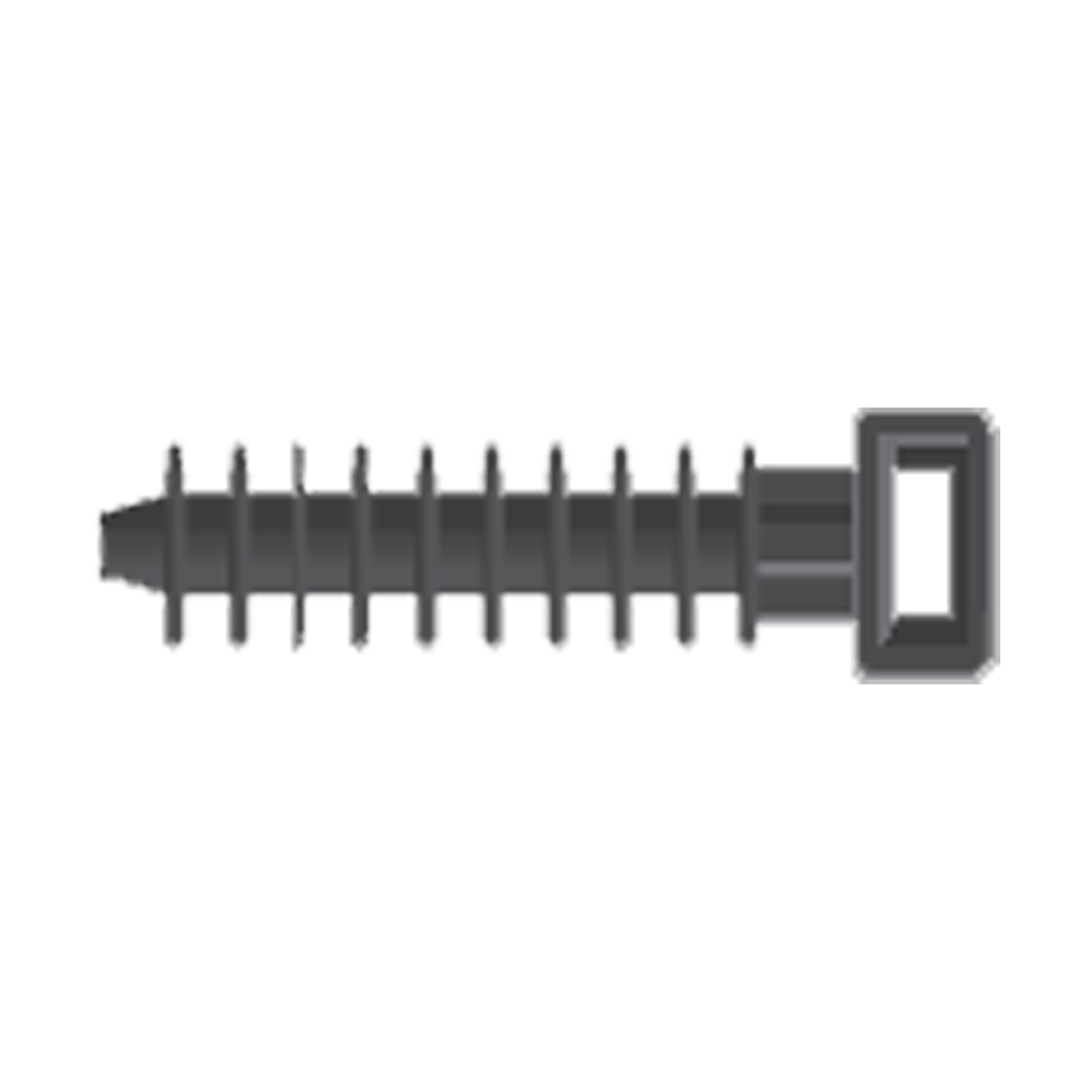 pgb-Europe SMART | Muurplug vr kabelbinder kunstof 10x43 SM0PLGN001000435