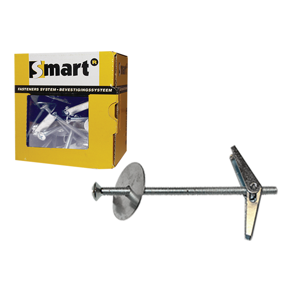 pgb-Europe SMART | Springanker met schroef BVK M5x80 Zn SM0TAS001050080E