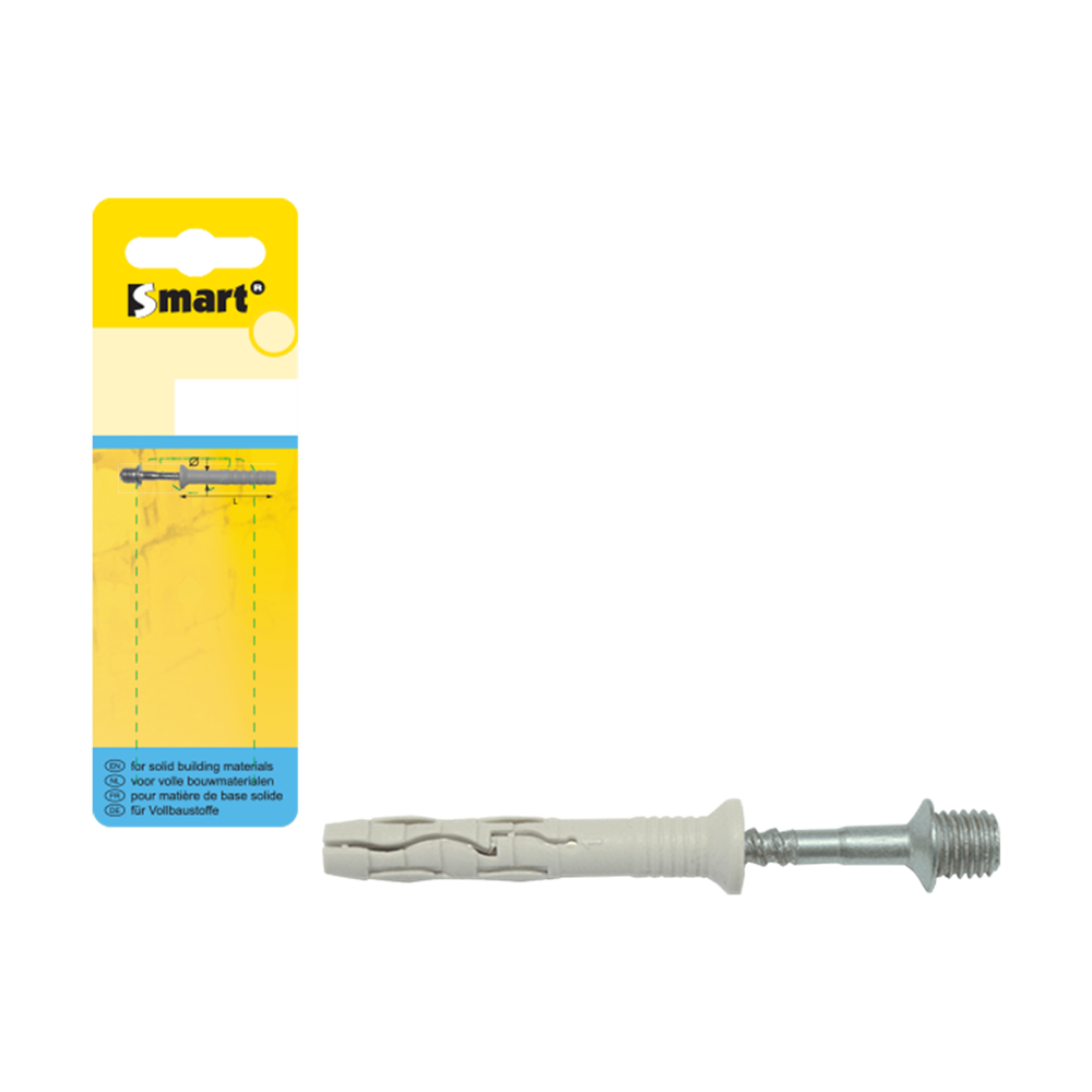 pgb-Europe SMART | Nagelplug met metrisch draadeind M7x40 SM0SPMN01070040H