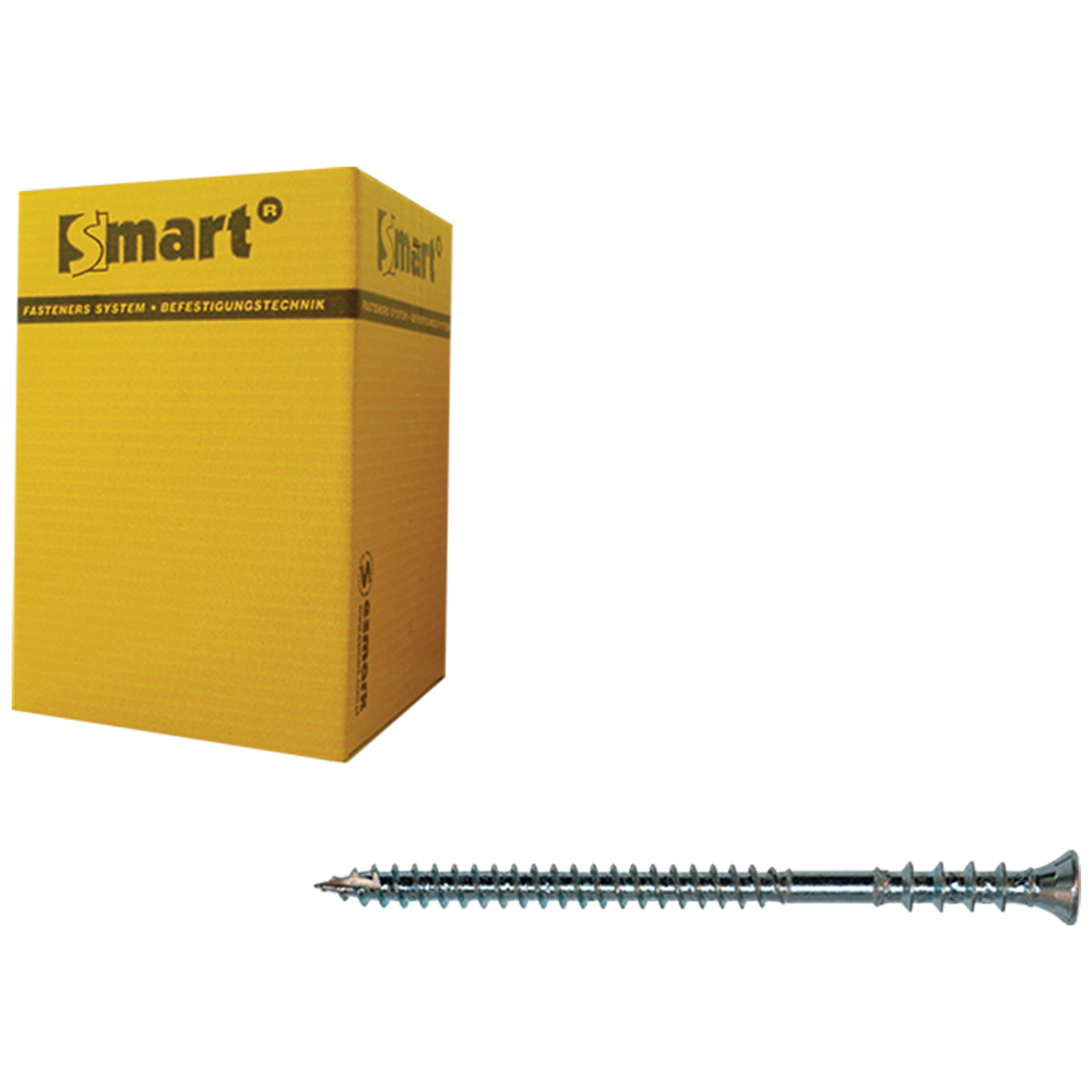 pgb-Europe SMART | Zelfb. regelschroef SMART VZK 6x80 Zn | 100 st SM0ASF0010600803