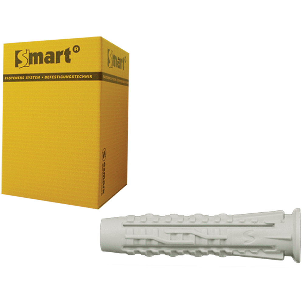 pgb-Europe SMART | Nylon universeelplug SMART "XUP" 8x40 | 200 st SM0XUPN000800403