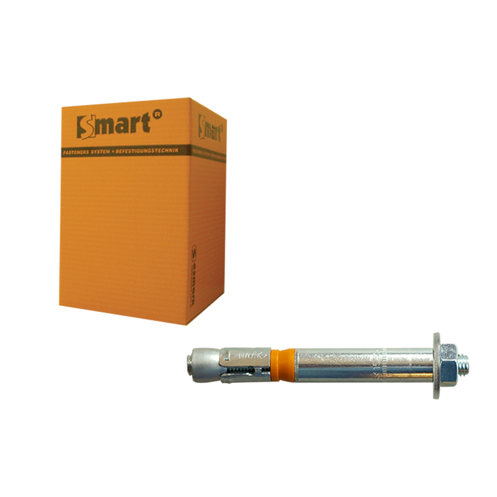 pgb-Europe SMART | Zwaarlastanker Draadstang S-ZA M8x180 Zn | 25 st SM0ZAK0010801803