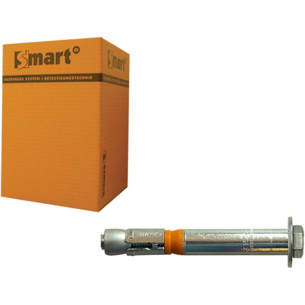 pgb-Europe SMART | Zwaarlastanker zesk.kop S-ZA M16x130 Zn | 10 st SM0ZAT0011601303