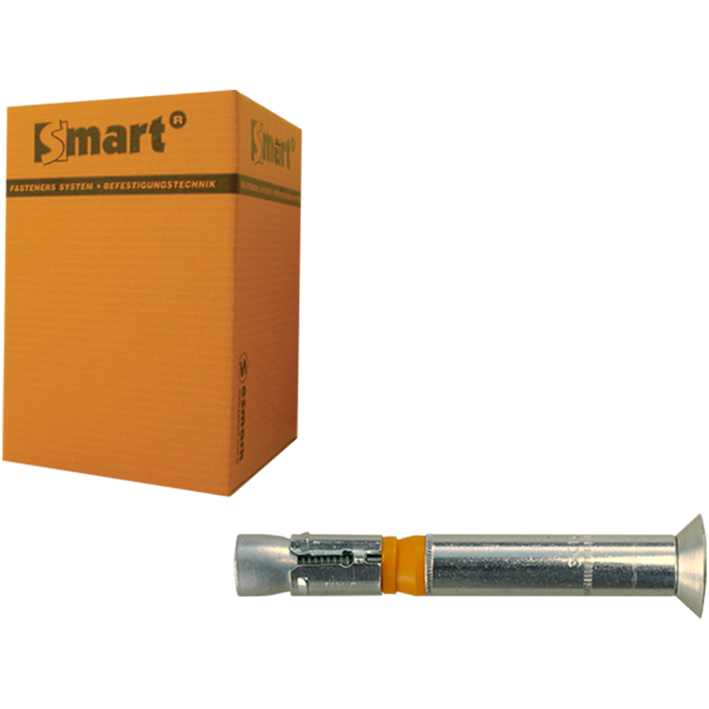 pgb-Europe SMART | Zwaarlastanker VK S-ZA M6x100 Zn | 50 st SM0ZAV0010601003