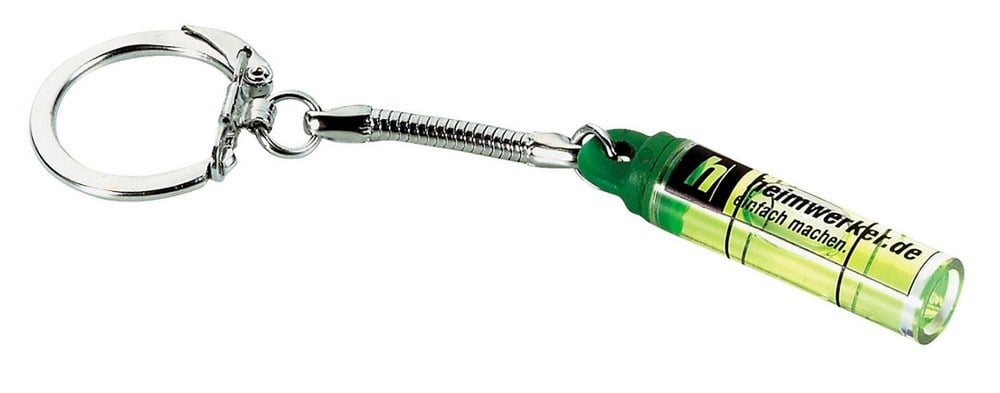 Sola Waterpas sleutelhanger libel groen WA32, Libelvorm 32mm - 01613105 - 01613105