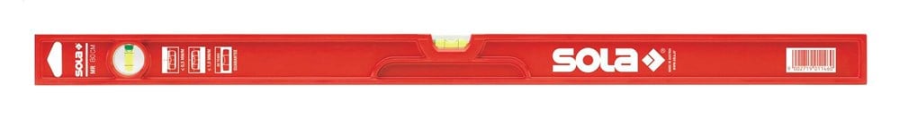 Sola Alu waterpas gegoten MRM60, 60cm 2 libellen 0,50mm/m magnetisch - 01333701 - 01333701