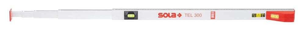 Sola Telescoopmeter 3mtr TEL300T, Voor meten in de dag in draagtas - 57070701 - 57070701