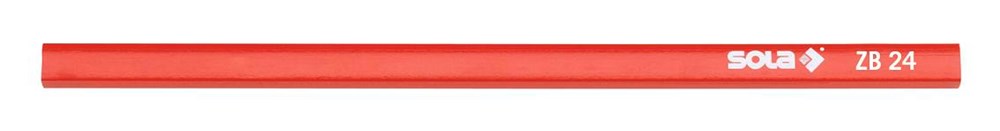 Sola Timmermanspotlood ZB30, 30cm HB rood (in doos van 100 st.) - 66010720 - 66010720