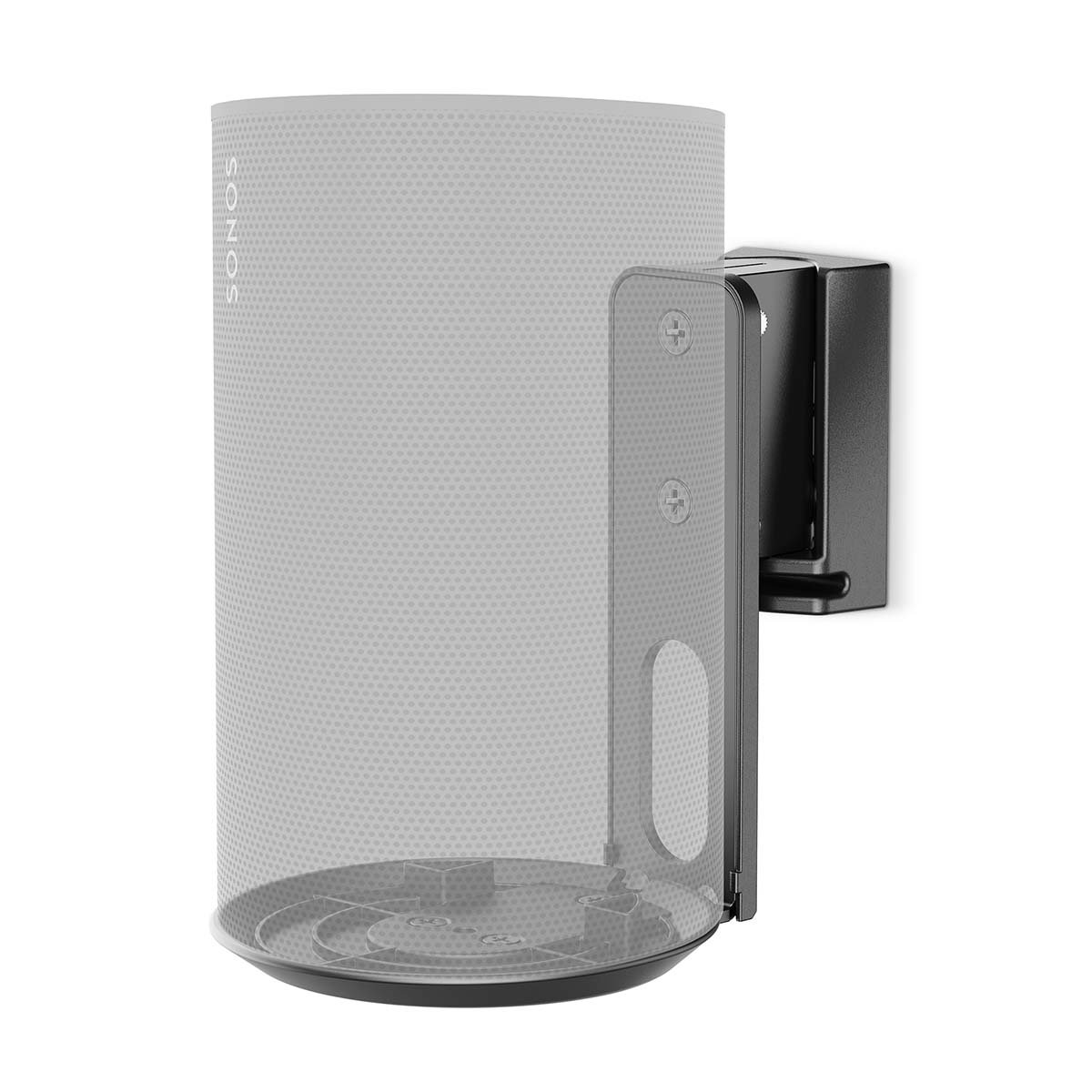 Nedis Speakerbeugel | Geschikt voor: Sonos Era100 | Wand | 3 kg | Kantelbaar Zwenken | Kantelbaar | Draaibaar | ABS Metaal | Zwart SPMT5800BK