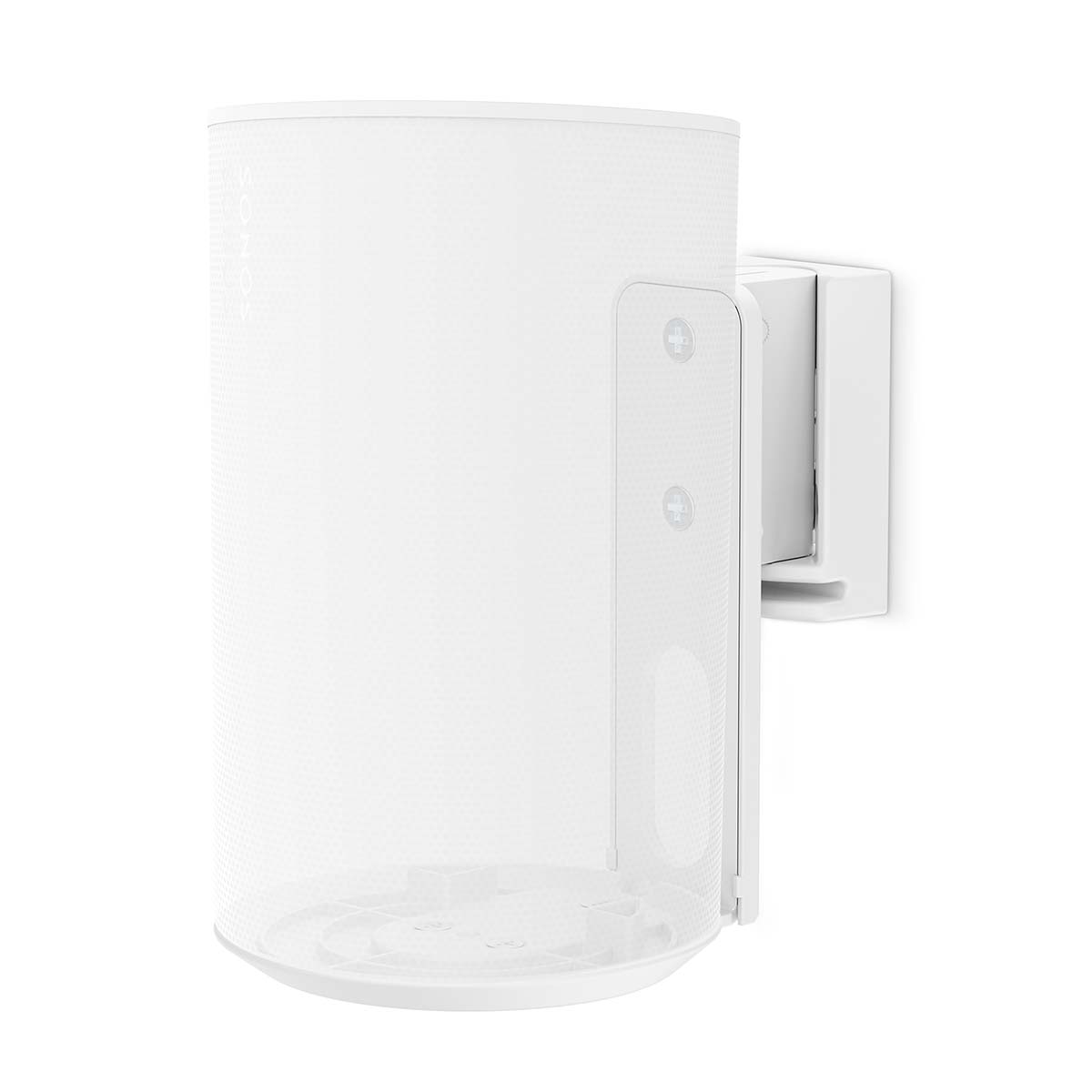 Nedis Speakerbeugel | Geschikt voor: Sonos Era100 | Wand | 3 kg | Kantelbaar Zwenken | Kantelbaar | Draaibaar | ABS Metaal | Wit SPMT5800WT