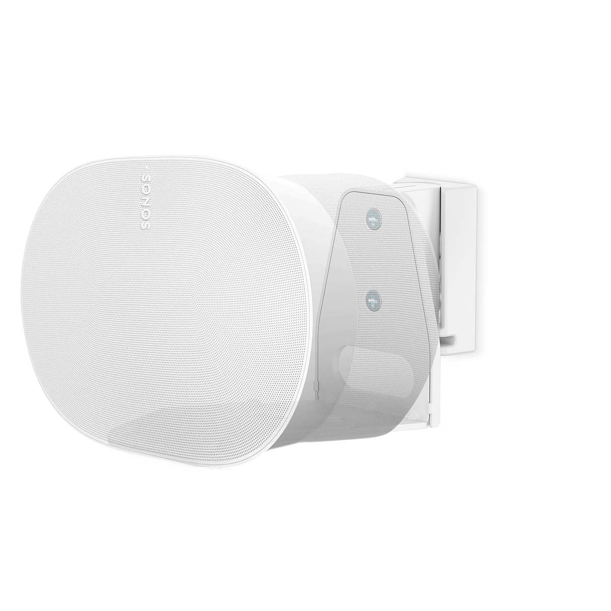 Nedis Speakerbeugel | Geschikt voor: Sonos Era300 | Wand | 5 kg | Kantelbaar Zwenken | Kantelbaar | Draaibaar | ABS Metaal | Wit SPMT5900WT