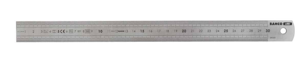 Bahco Meetlat | roestvaststaal | metisch | 1000 mm SR1000-MM