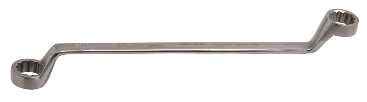 Bahco Ringsleutel | roestvaststaal | doorgezet | 215 mm | 10 mm x 12 mm - SS011-1012