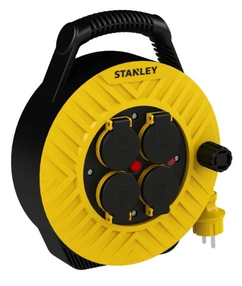 Stanley Kabelbox 15 meter rubber H05VV-F 3x1.5mm² IP44 STA279996