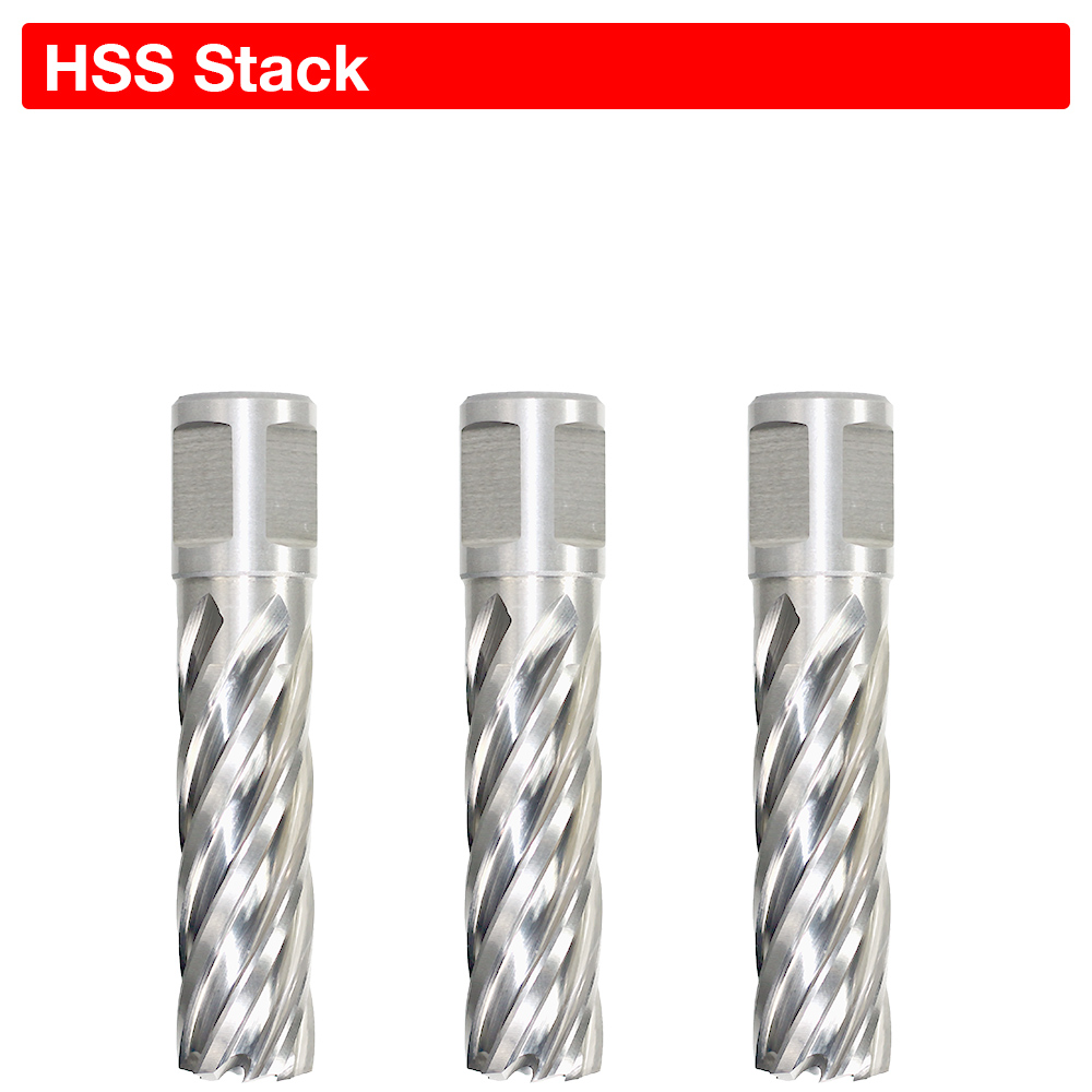 Euroboor HSS kernboor Ø 31 mm x 55 mm voor stapelsnede - HCPL.310 afbeelding