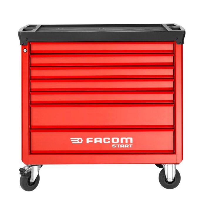 Facom start gereedschapswagen 7 laden m4 rood - START.7M4A