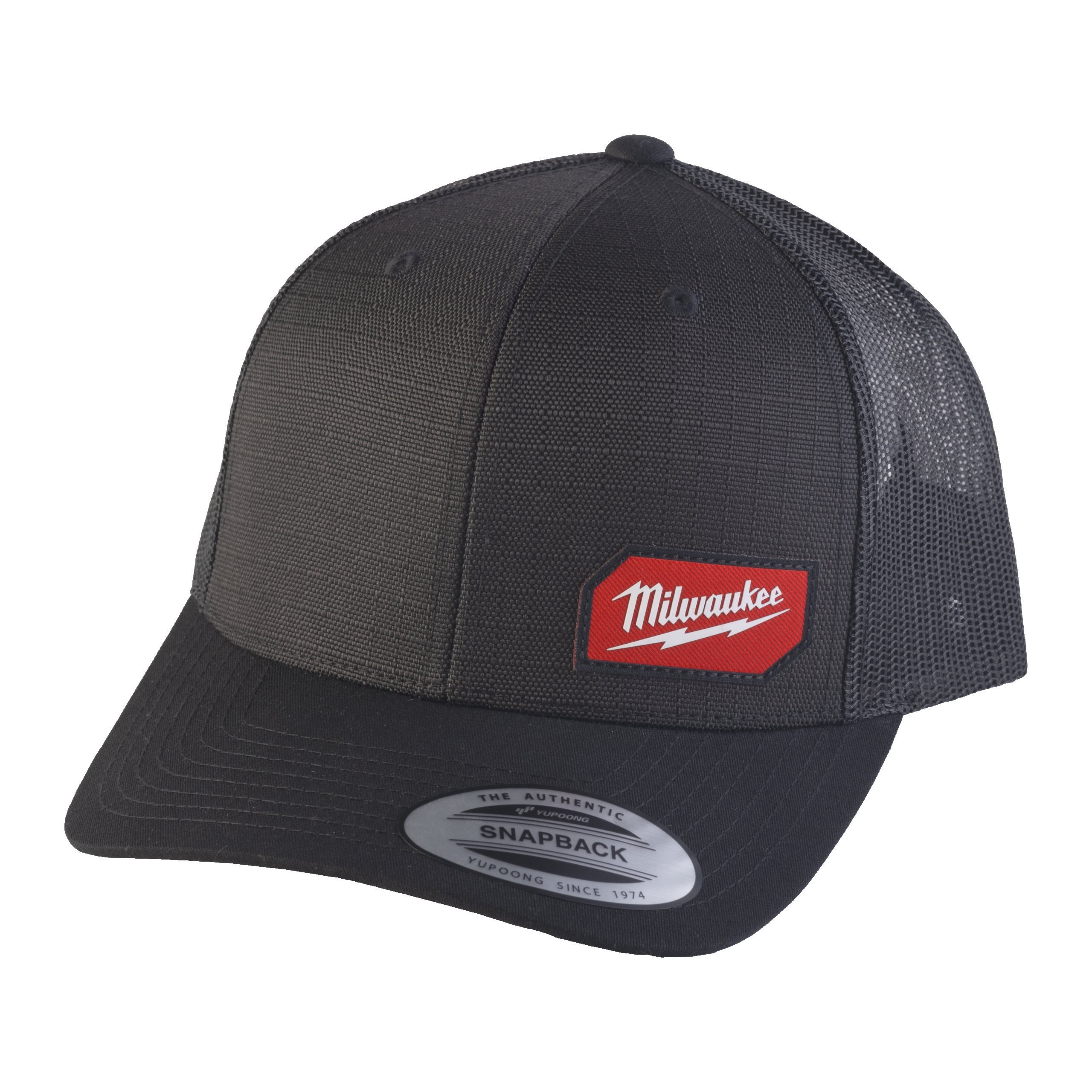 Milwaukee STC BL Snapback trucker cap Zwart - 4932493107