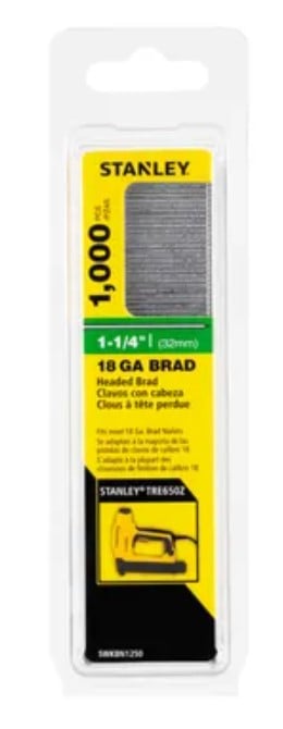 Stanley handgereedschap Nagels 32mm Type J - 1000 Stuks - STHT70500-0 - STHT70500-0