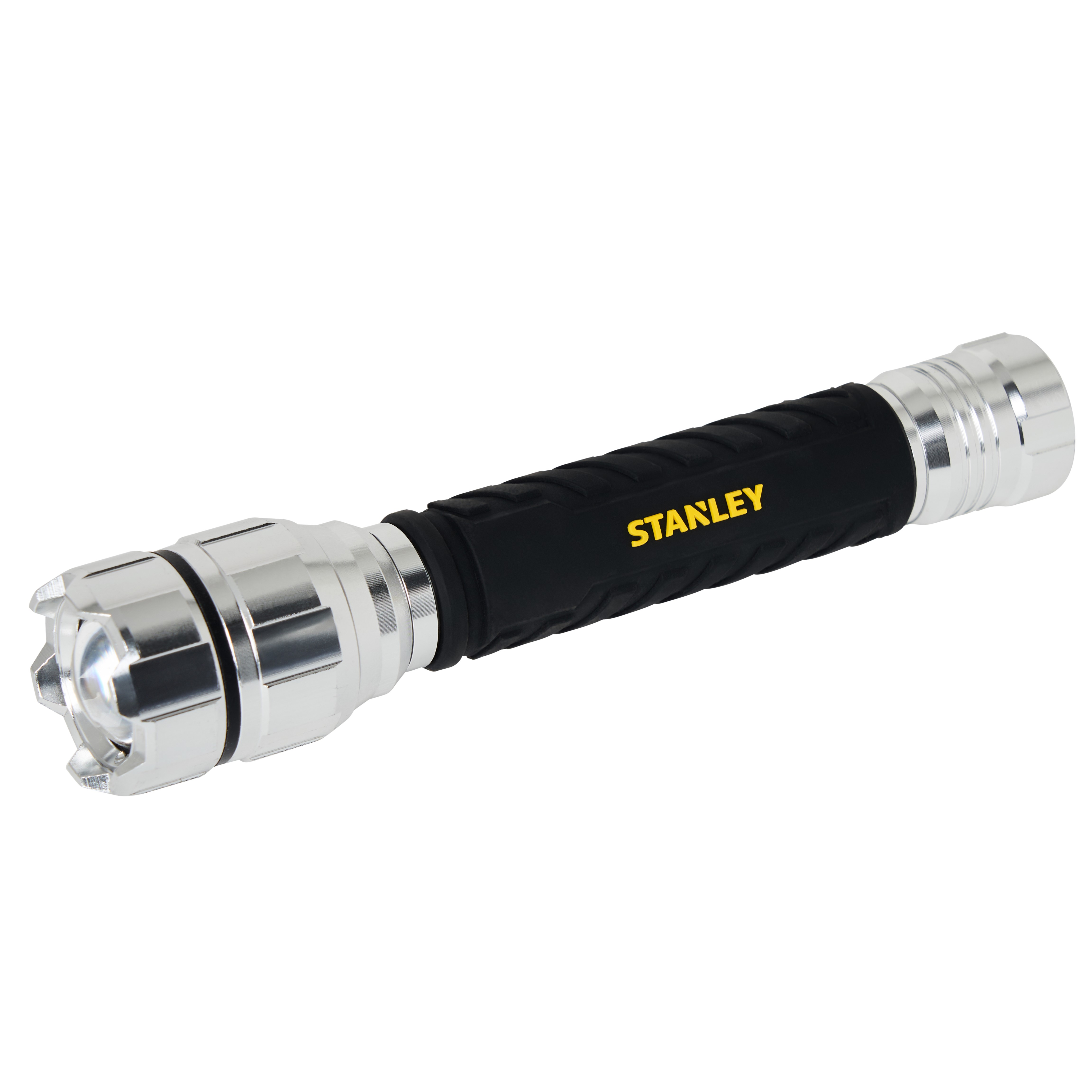 Stanley SXLS43183E LED Zaklamp | 500 Lumen | 100 m Bereik | Incl. 2x AA Duracell Batterijen - SXLS43183E