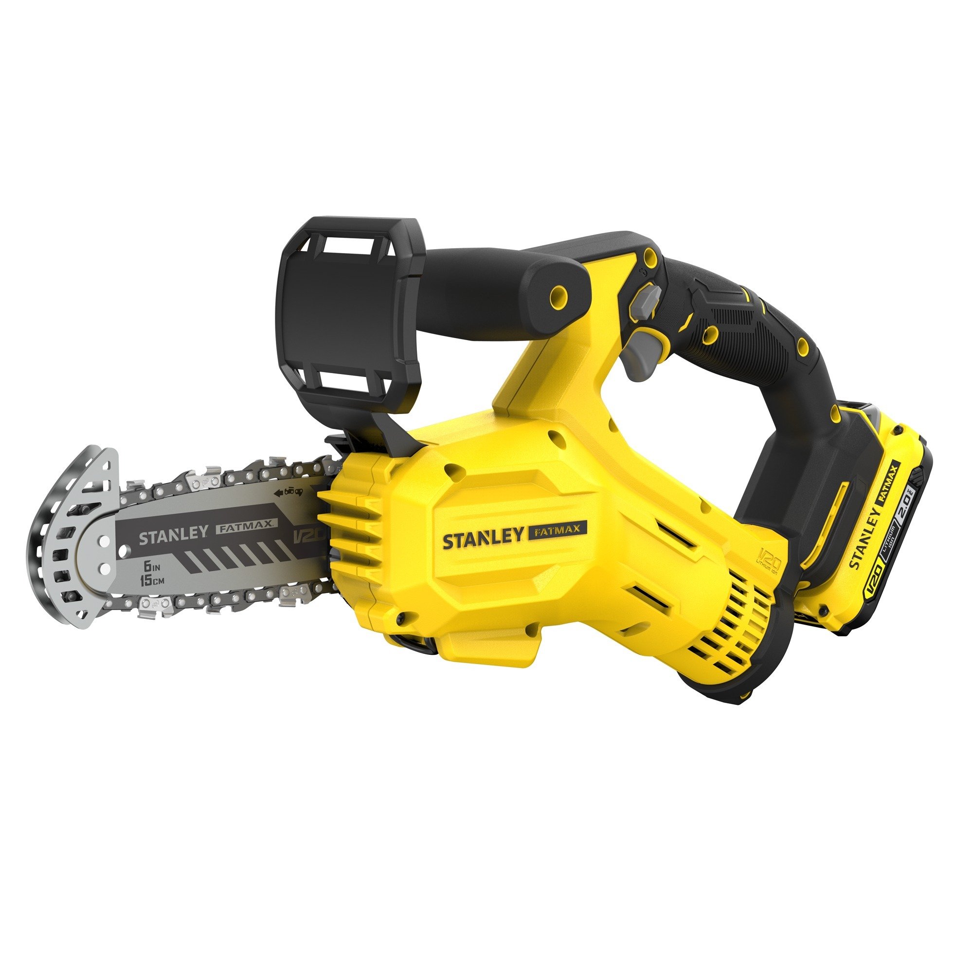 Stanley Powertools Stanley FATMAX SFMCPS415D1 V20 18 Accu Mini Kettingzaag | 15cm | 1x 4.0Ah Accu + Lader SFMCPS415D1-QW