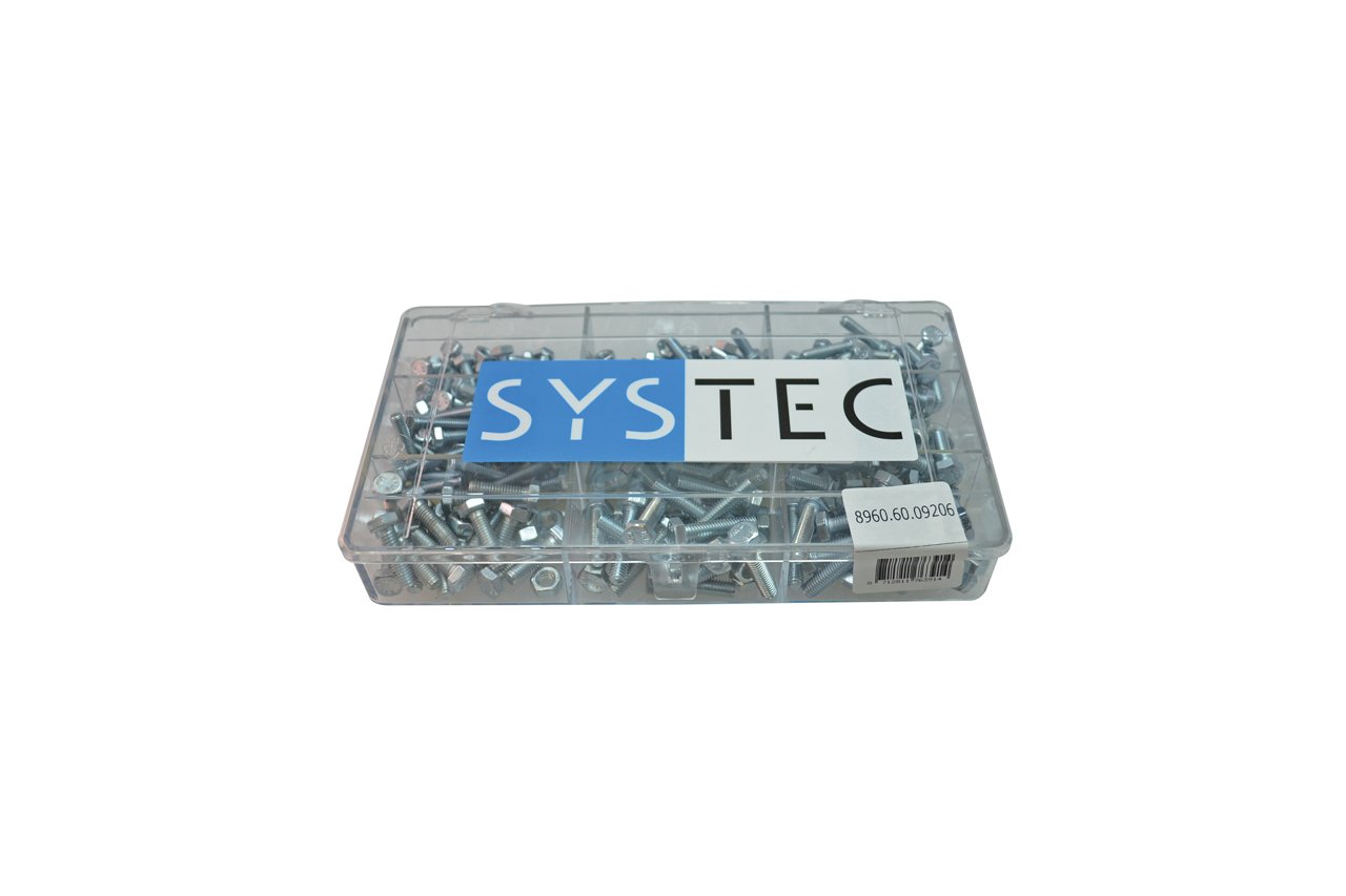 Systec Assortimentsdoos 9-Vaks Tapbout Vz +Moer Din933/934 - 8960.60.09206