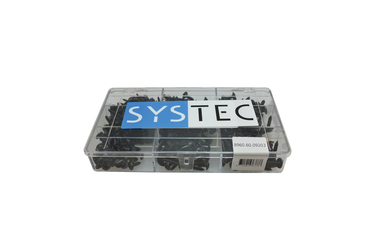 Systec Assortimentsdoos 9-Vaks Afdichtring Roodkoper Din7603A - 8960.60.09106