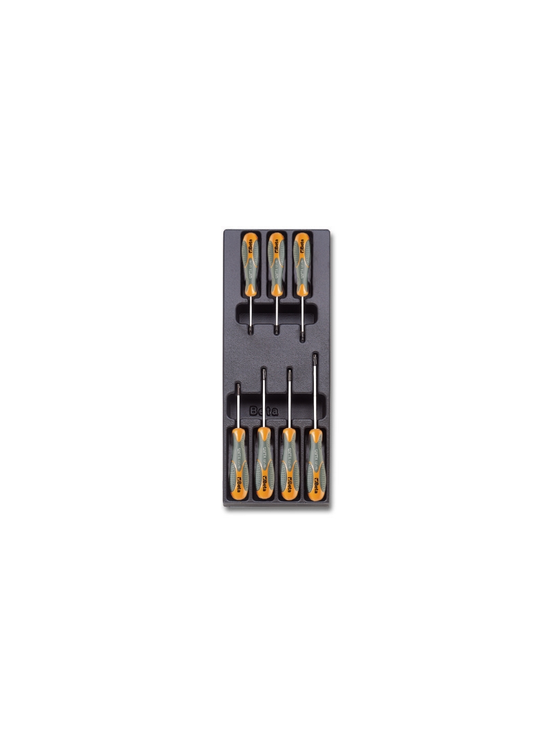 Beta Harde voorgevormde inzetbakken met assortiment gereedschap T175 - 024240175
