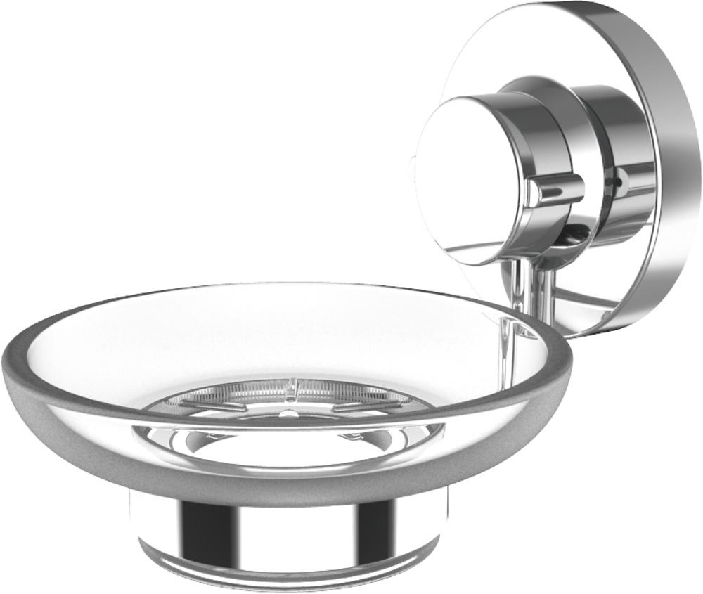 Cornat 3In1 Zeepbakje In Glas Ch T340265