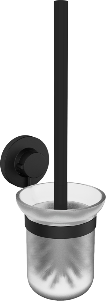 Cornat 3In1 Toiletborstelhouder Zw T3402671