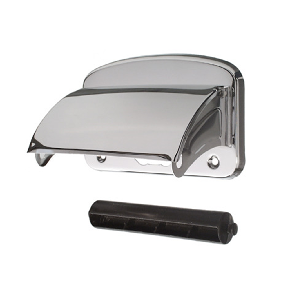 Cornat Houder Wc-Papier Met Deksel Rvs T364399