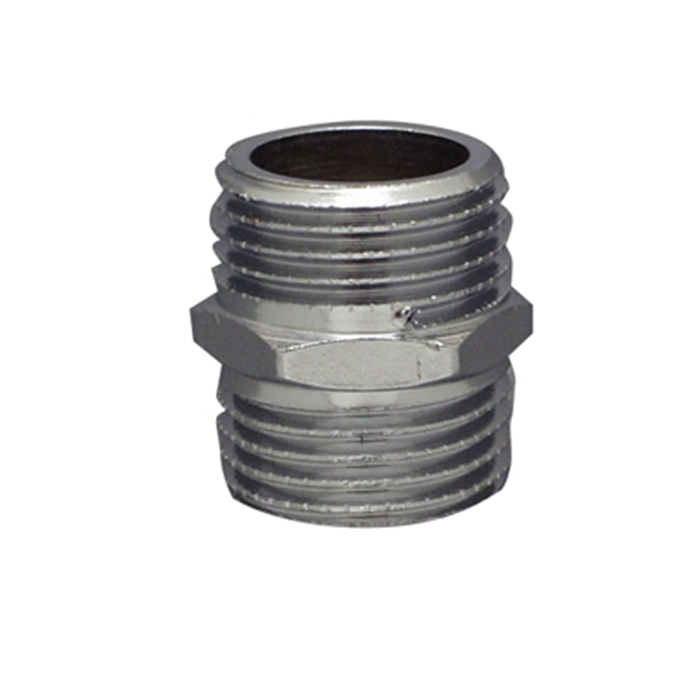 Cornat Messing Ch Dubbelnippel Mm 3 8 * T386600