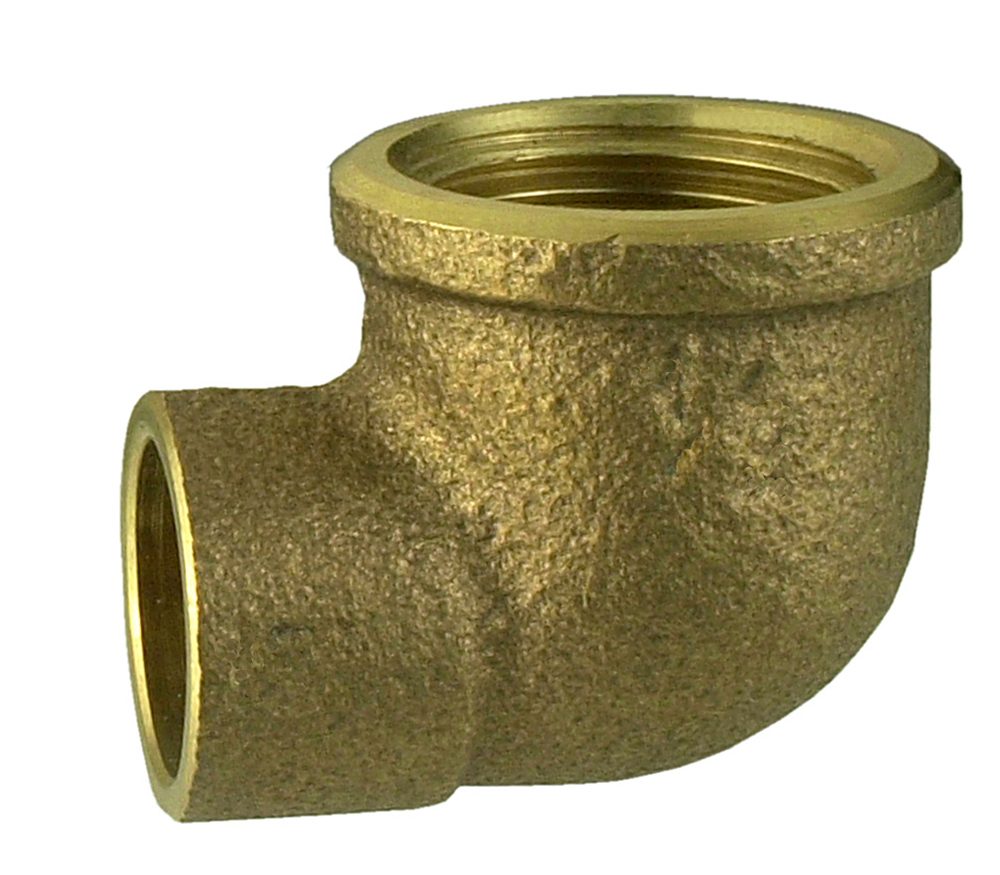 Cornat Cu-Soldeer Knie 90Gr 15Mm X 1 2V T5090G1512