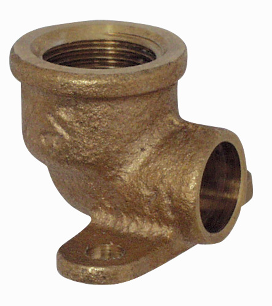 Cornat Cu-Soldeer Muurplaat Haaks 12X1/2V - T5472G1212