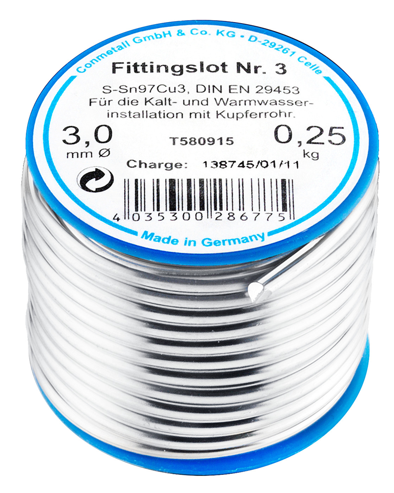 Cornat Fitting-Soldeer Drinkwatersan. 250G - T580915