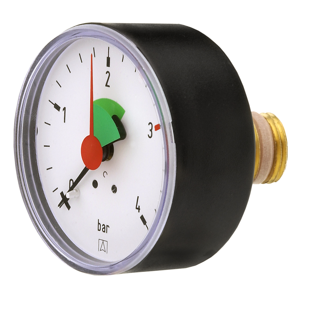 Cornat Manometer 0-4Bar 63Mm 3 8 (Achter) T593701