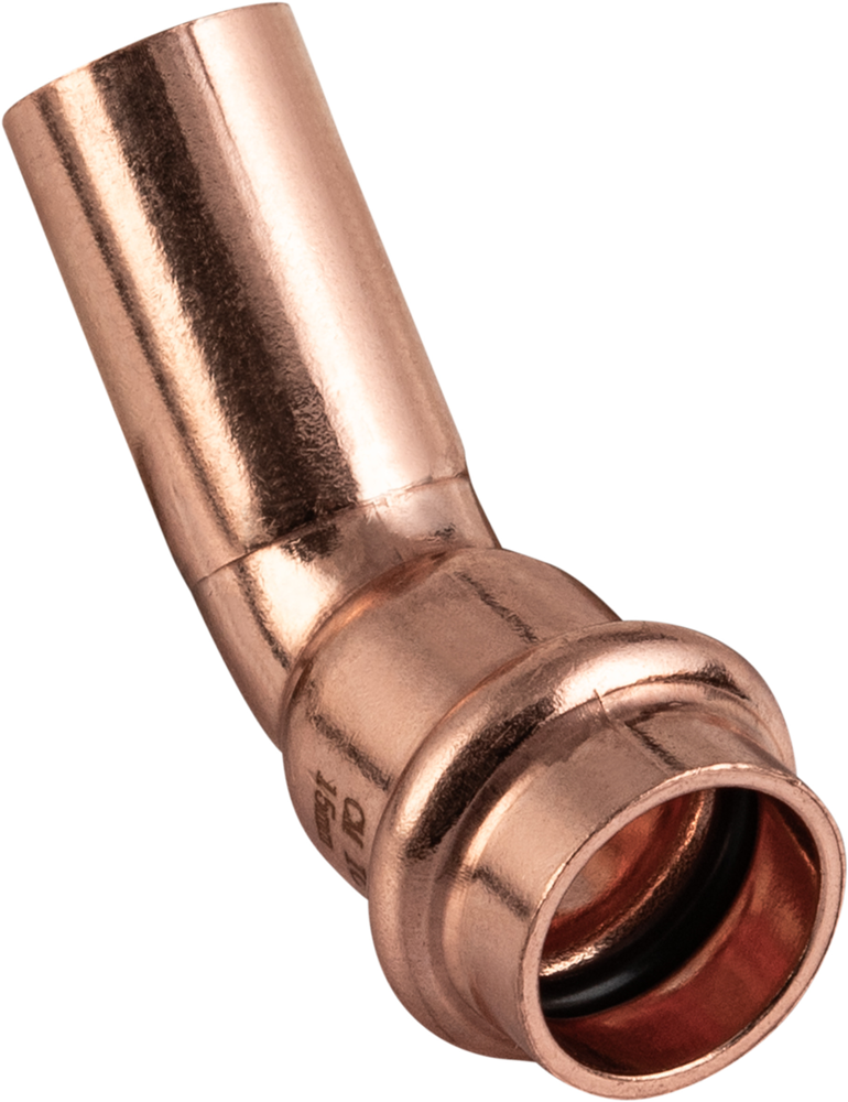 Cornat Perskoppeling Boog 45Gr 15Mm Mv - T650315B