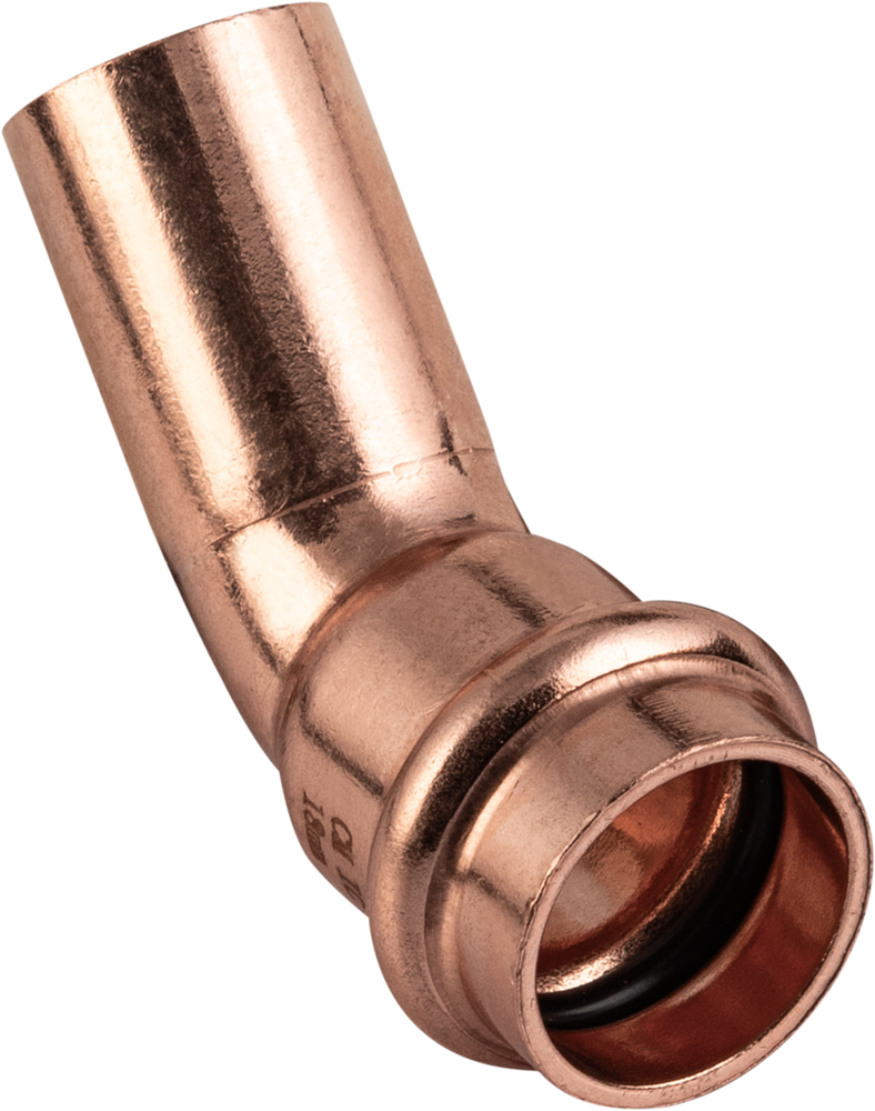 Cornat Perskoppeling Boog 45Gr 18Mm Mv T650318B