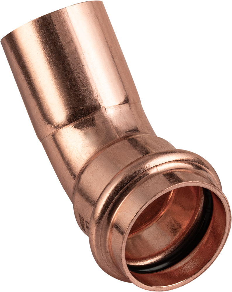 Cornat Perskoppeling Boog 45Gr 28Mm Mv T650328B